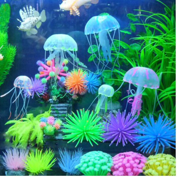

Aquarium Silicone Artificial Coral Plant Underwater Ornament
